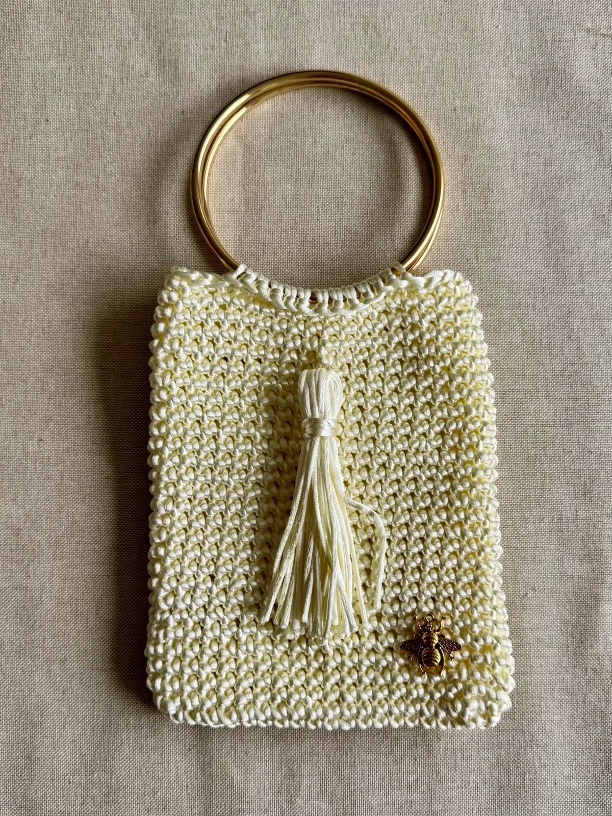 Cartera Marfil 