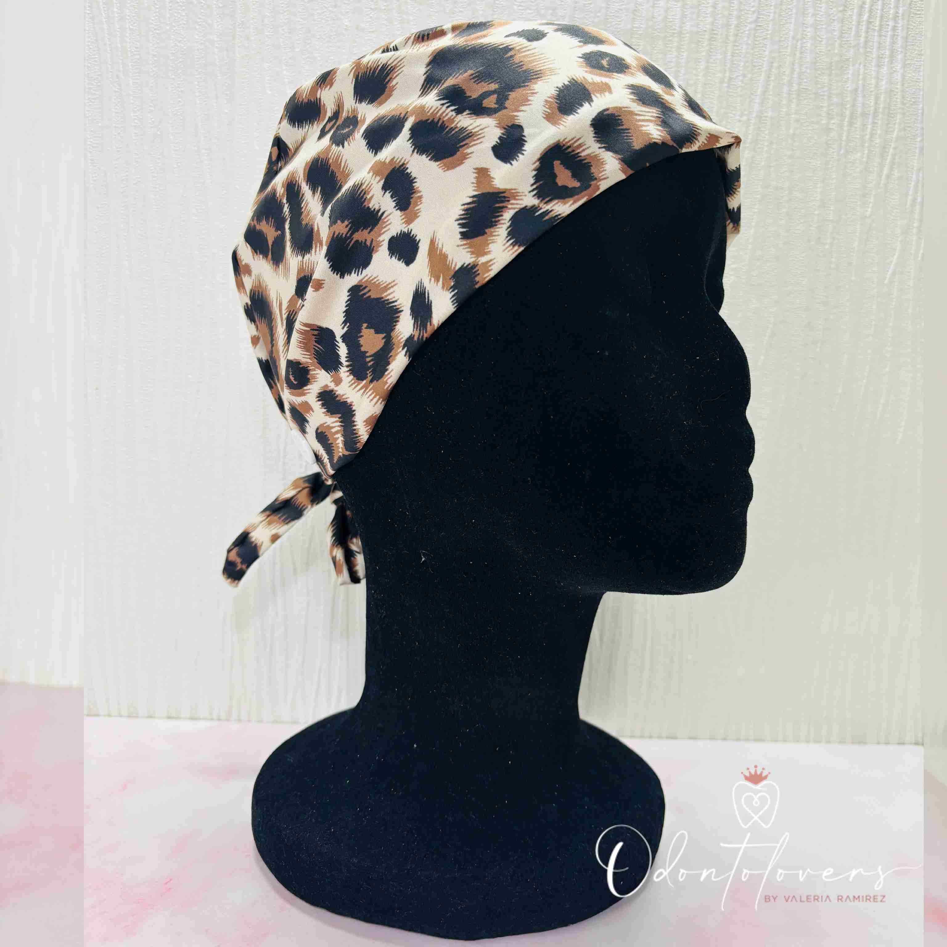 Gorro quirúrgico print café