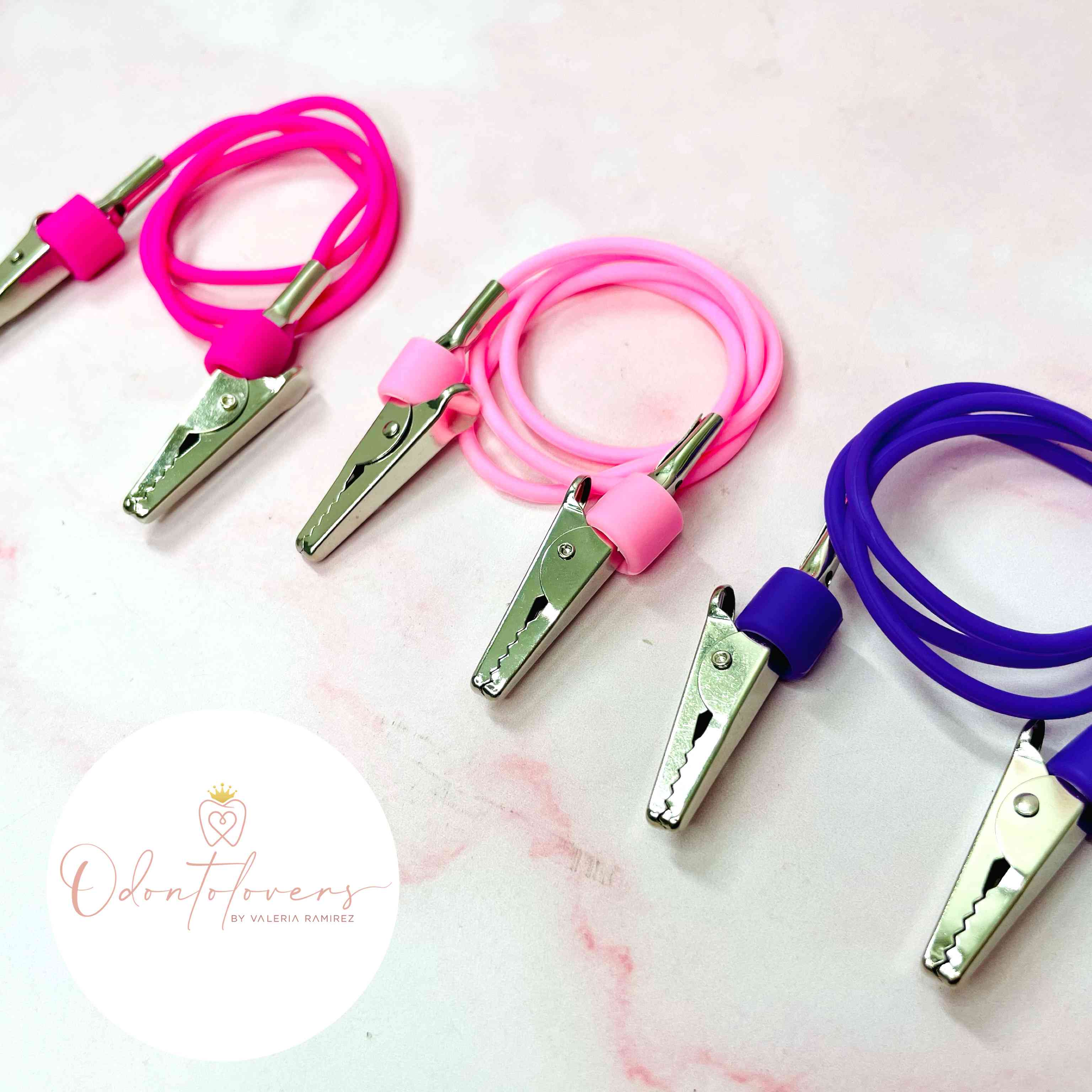 Clips pechera dental 