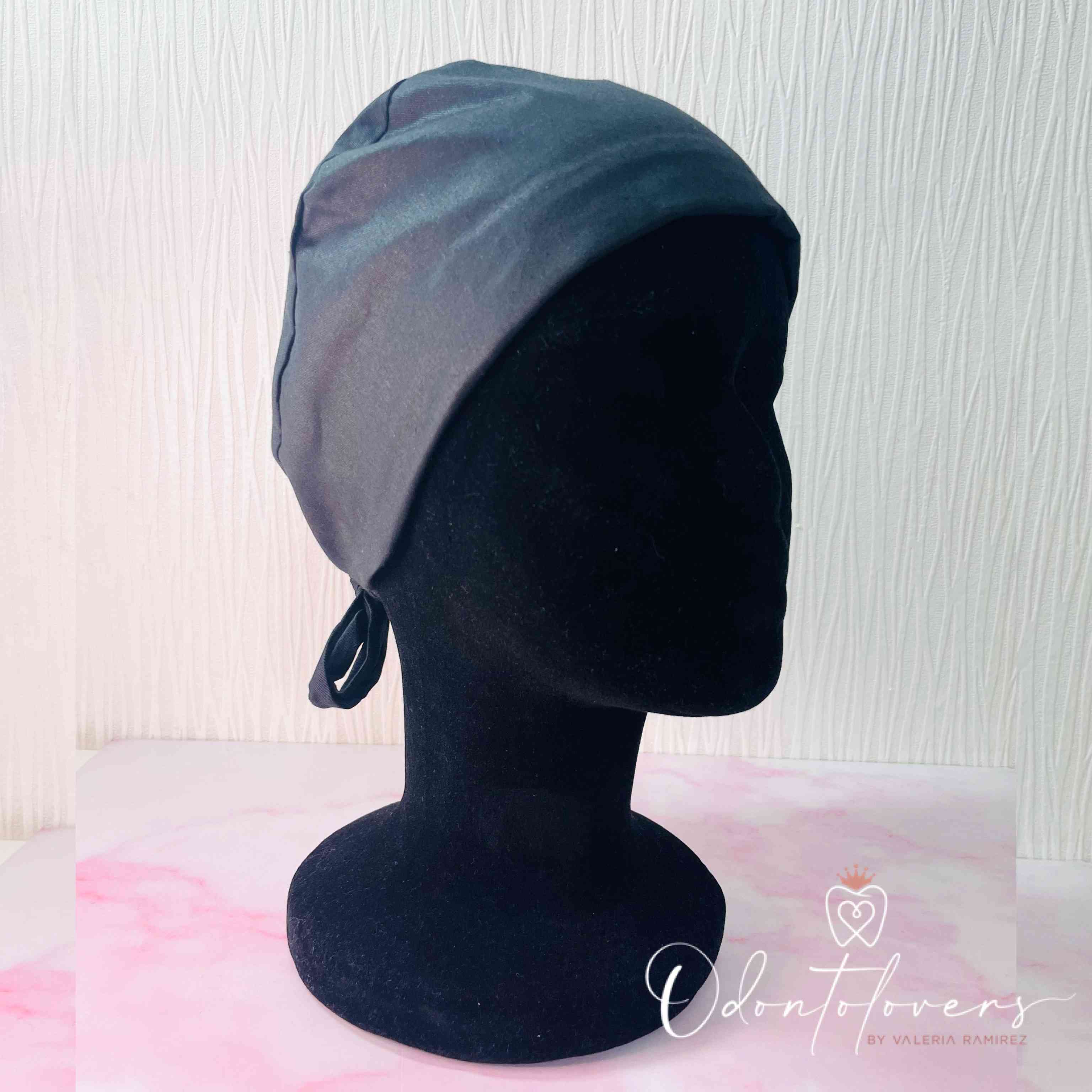 Gorro quirúrgico negro