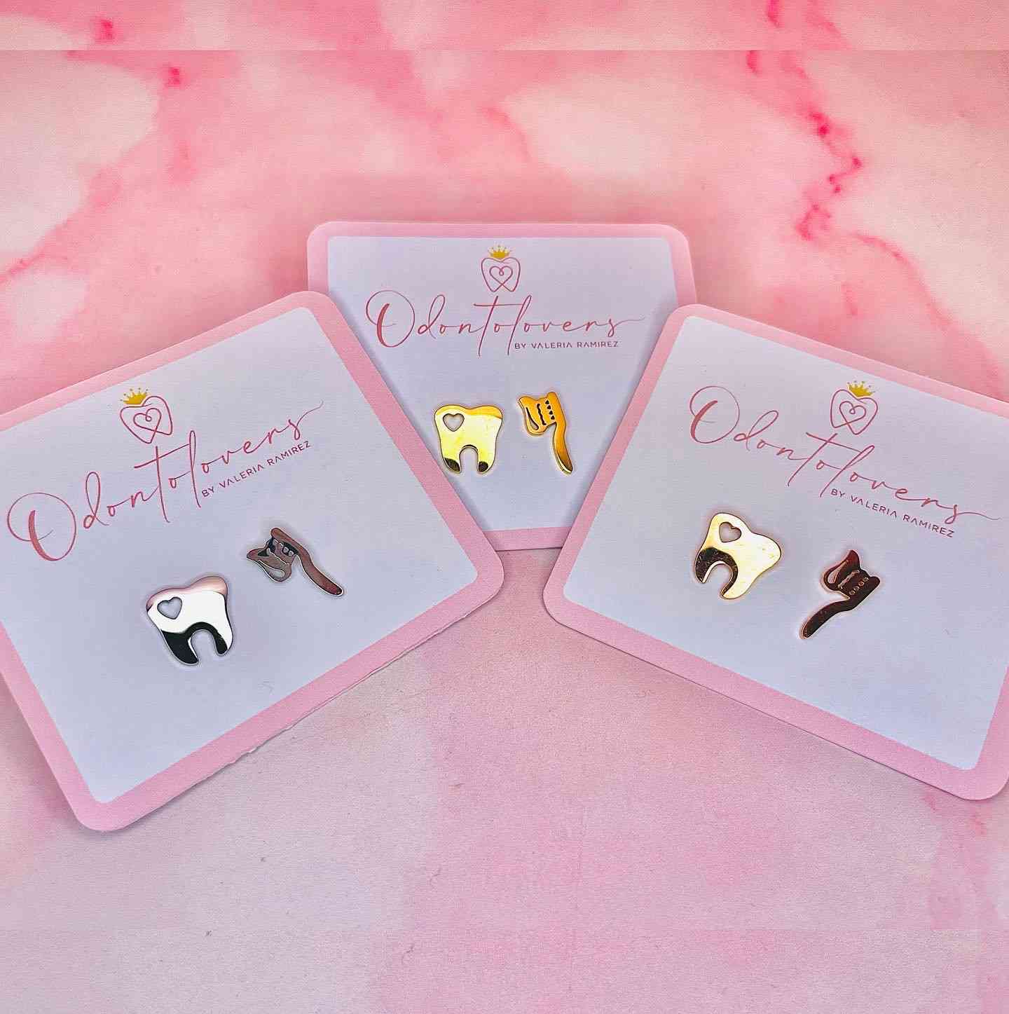 Pendientes muela cepillo