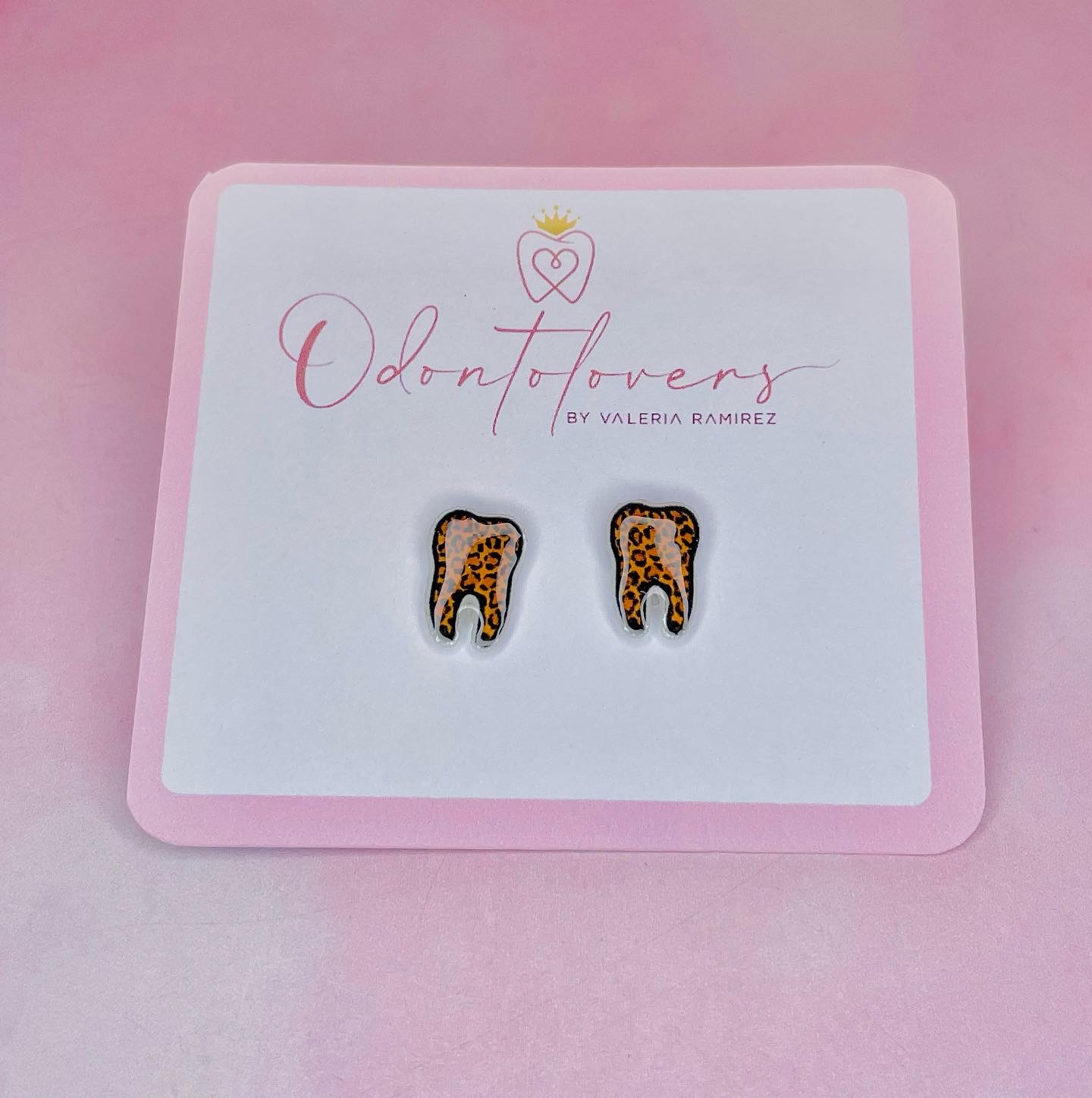 Pendientes muela print