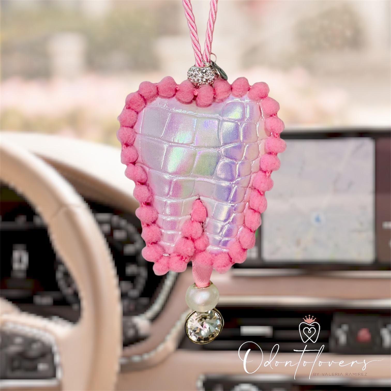Muelita decorativa auto - Tornasol