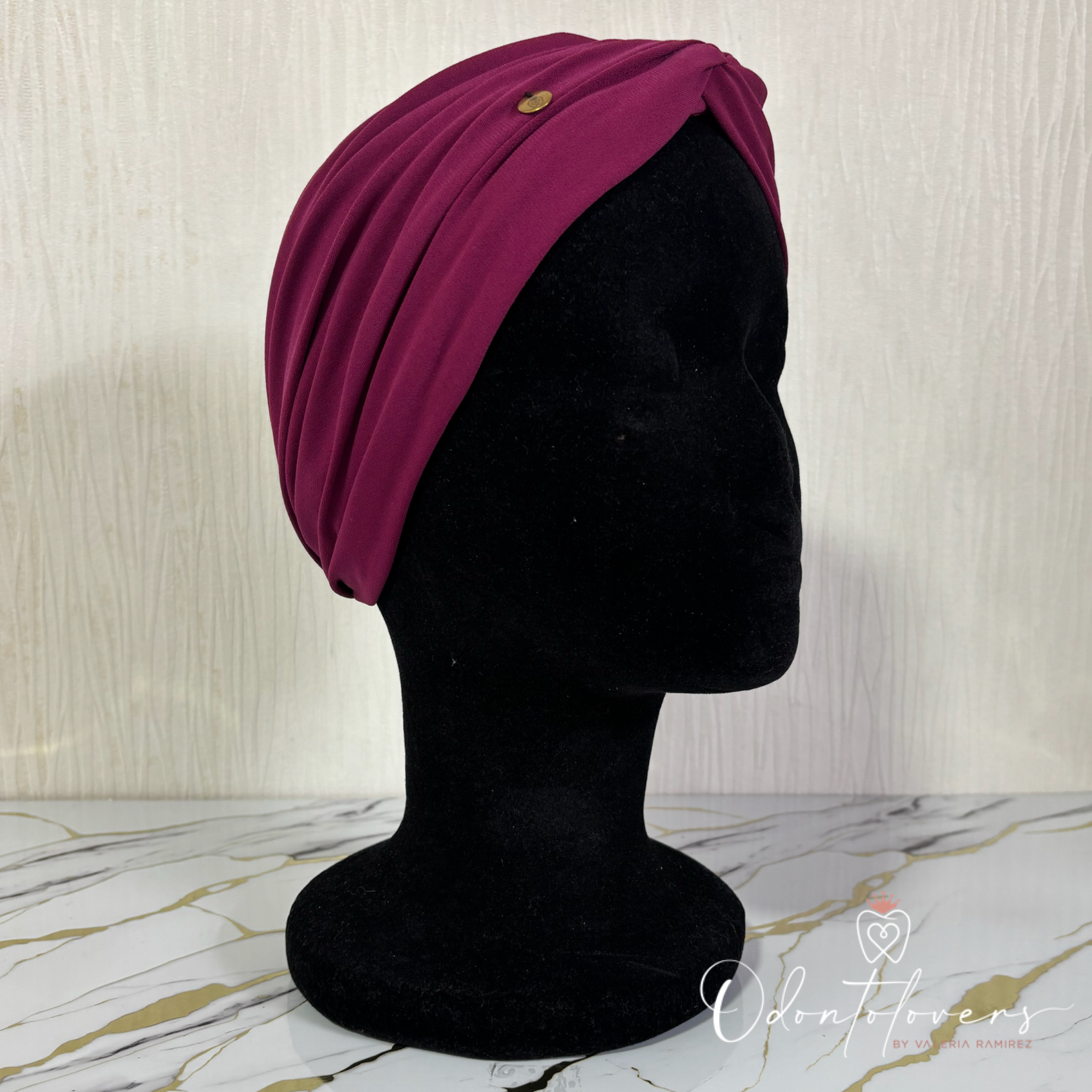 Turbante cherry 