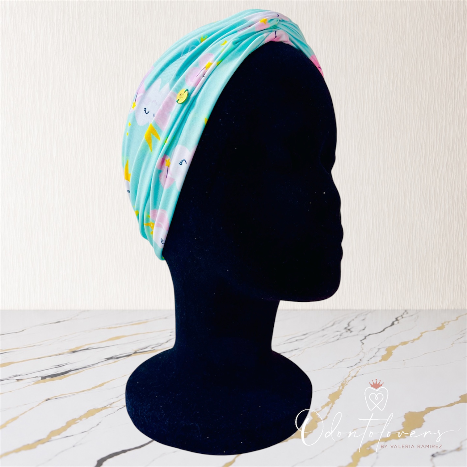 Turbante premium Hada de los dientes menta