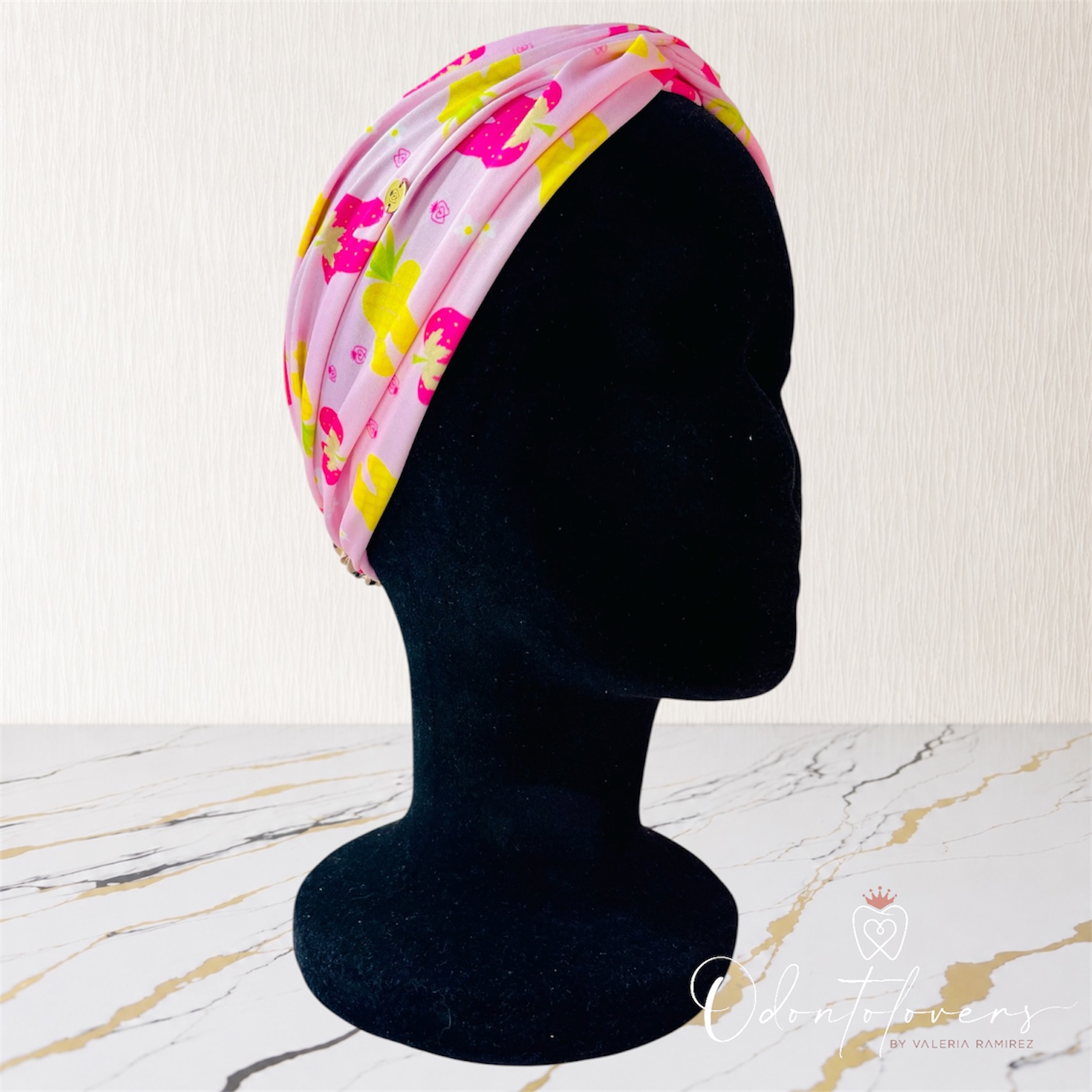 Turbante premium dental frutitas