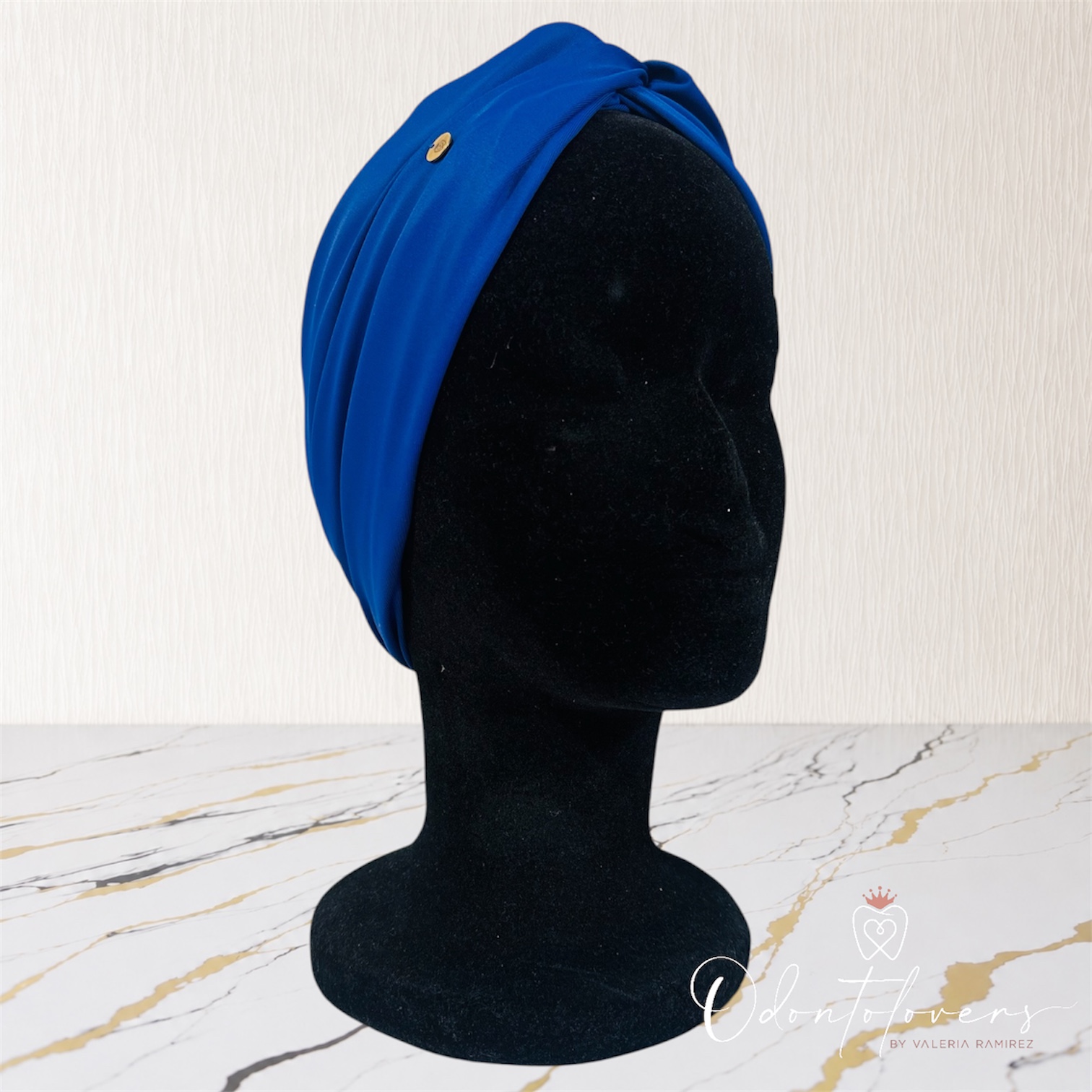 Turbante azul 