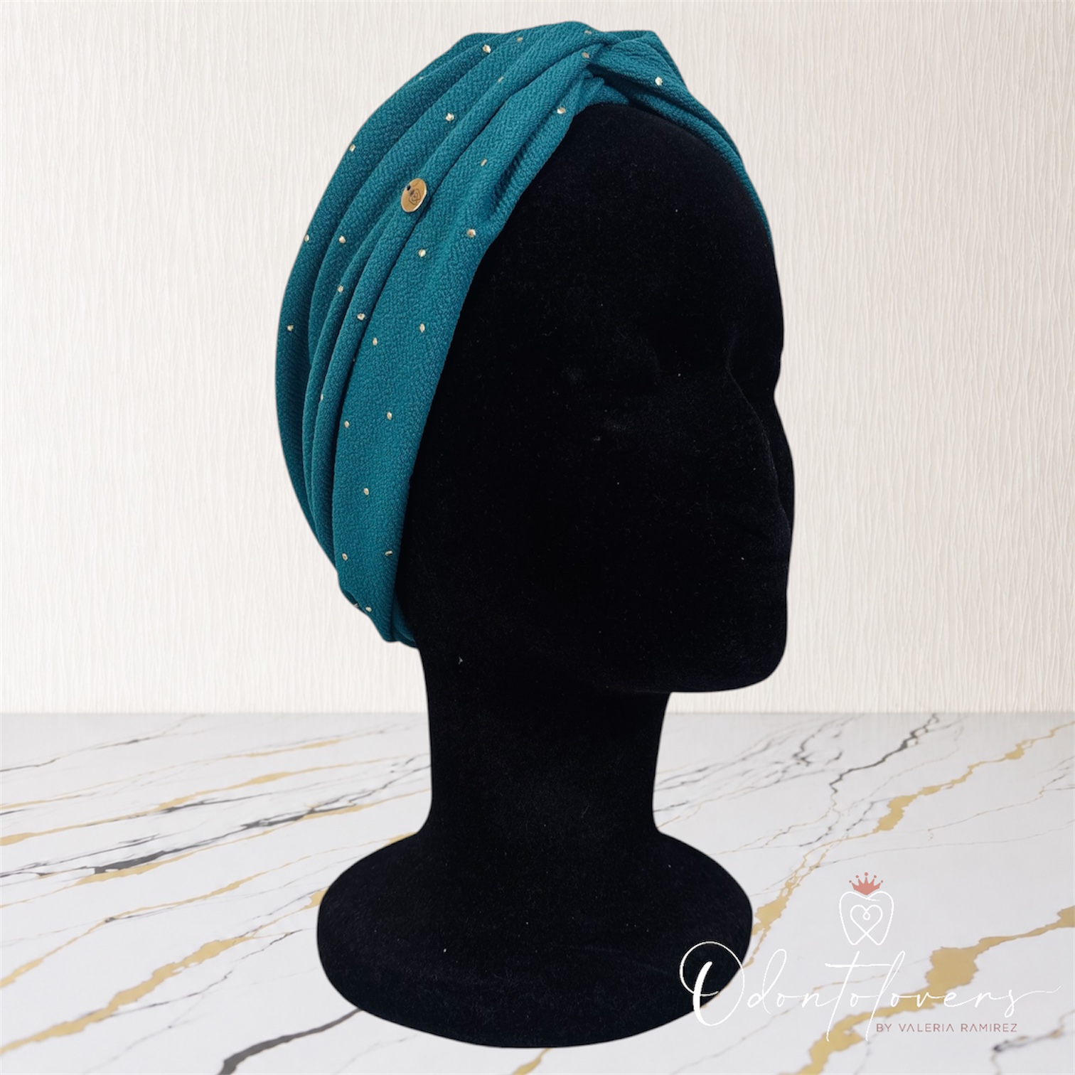 Turbante tachas calipso