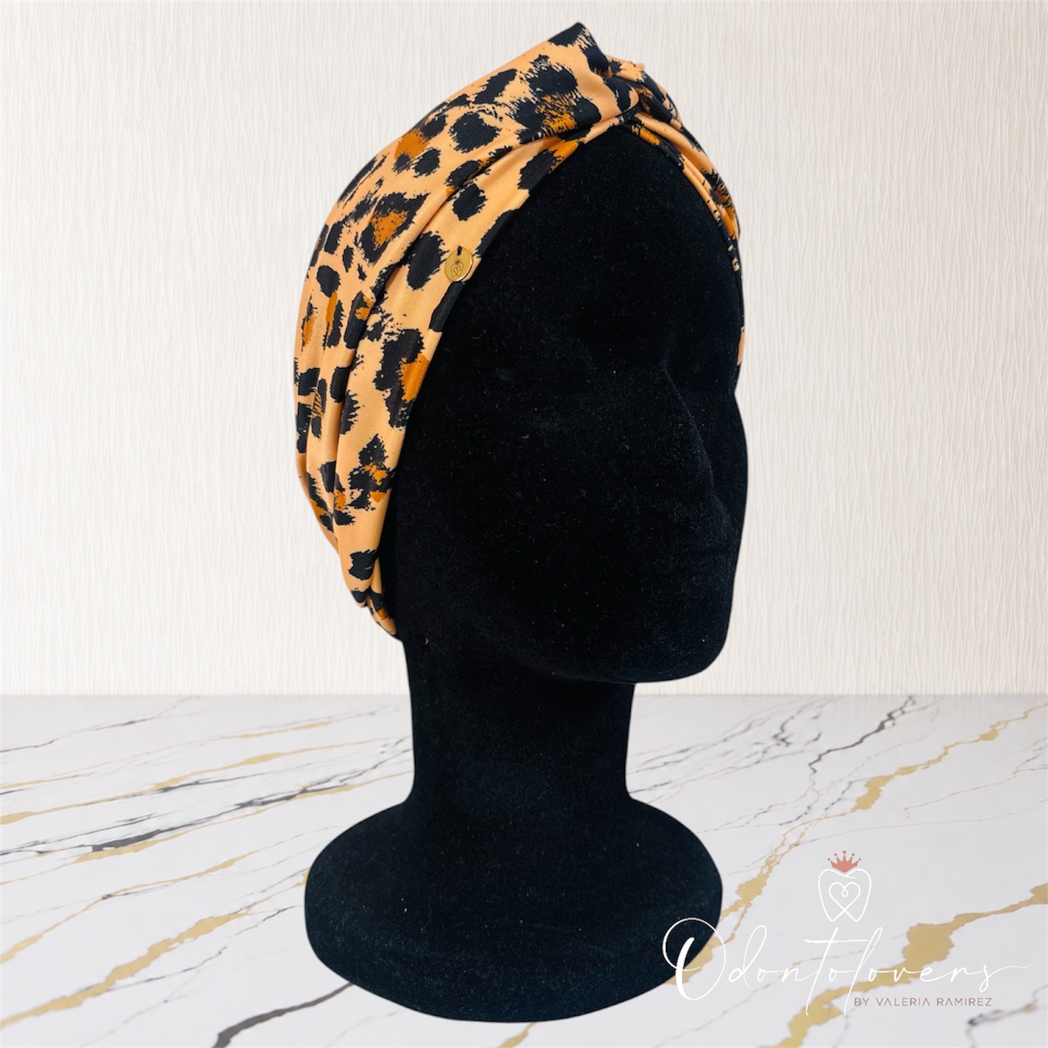 Turbante print café