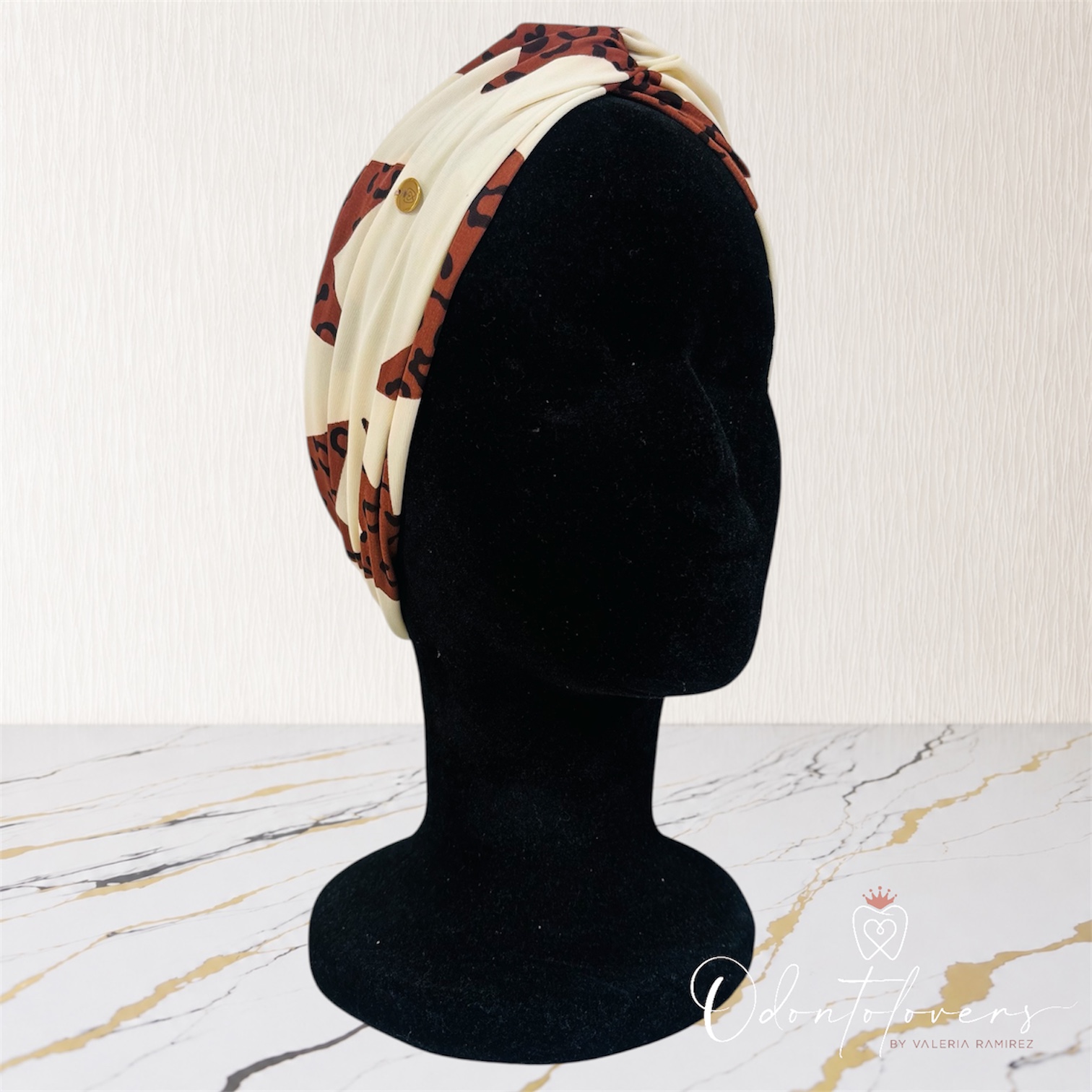Turbante estrellas print