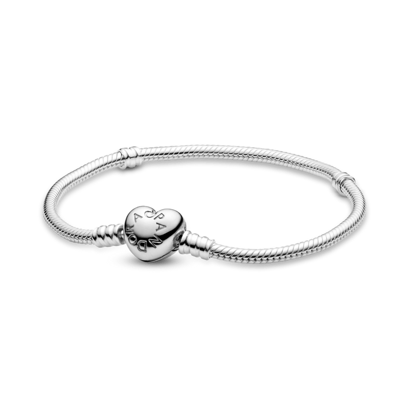 Pulsera Moments de corazón Liso para charms