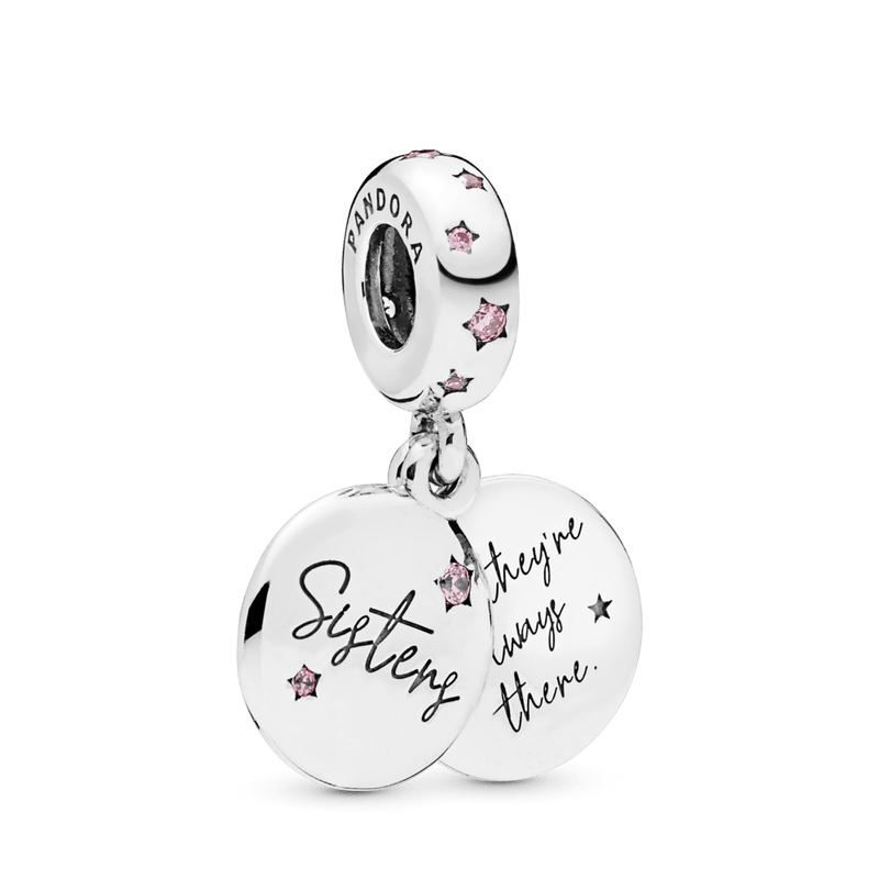 Charm Colgante Hermanas Para Siempre