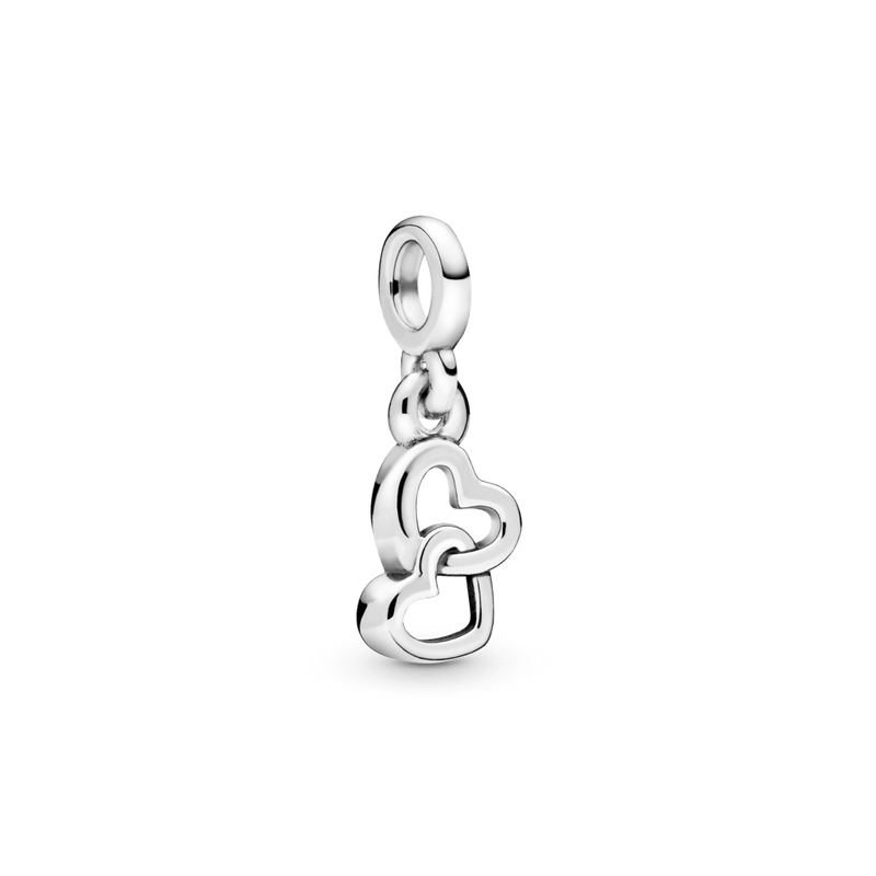 Charm corazones entrelazados Me