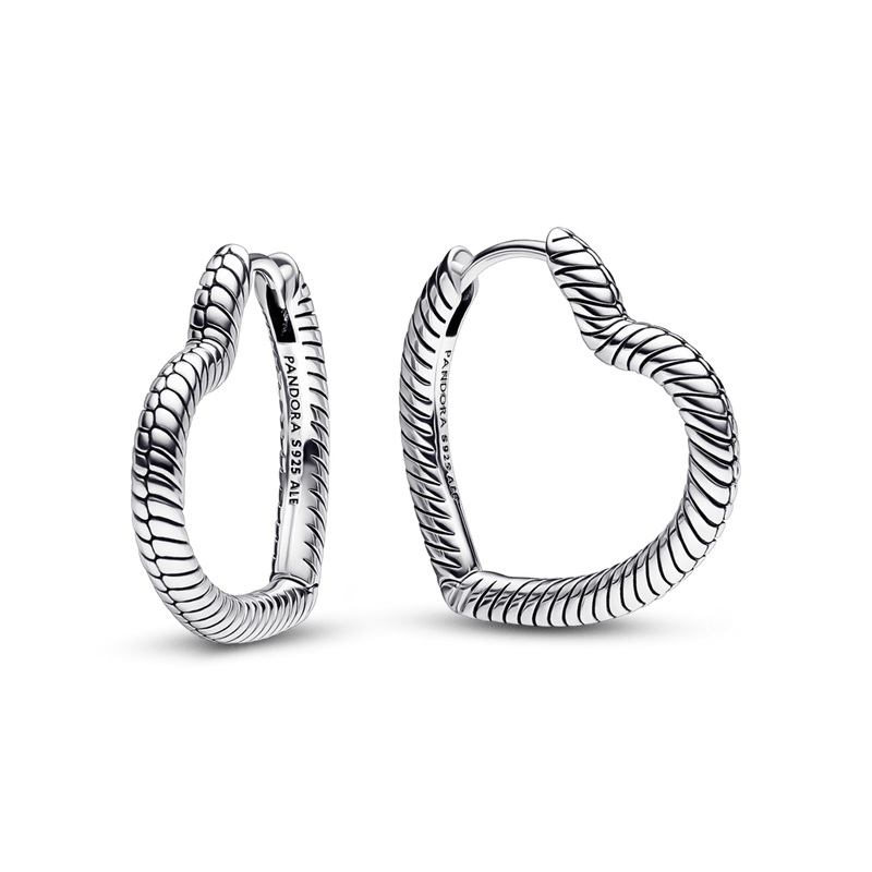 Aros de Corazón para Charms