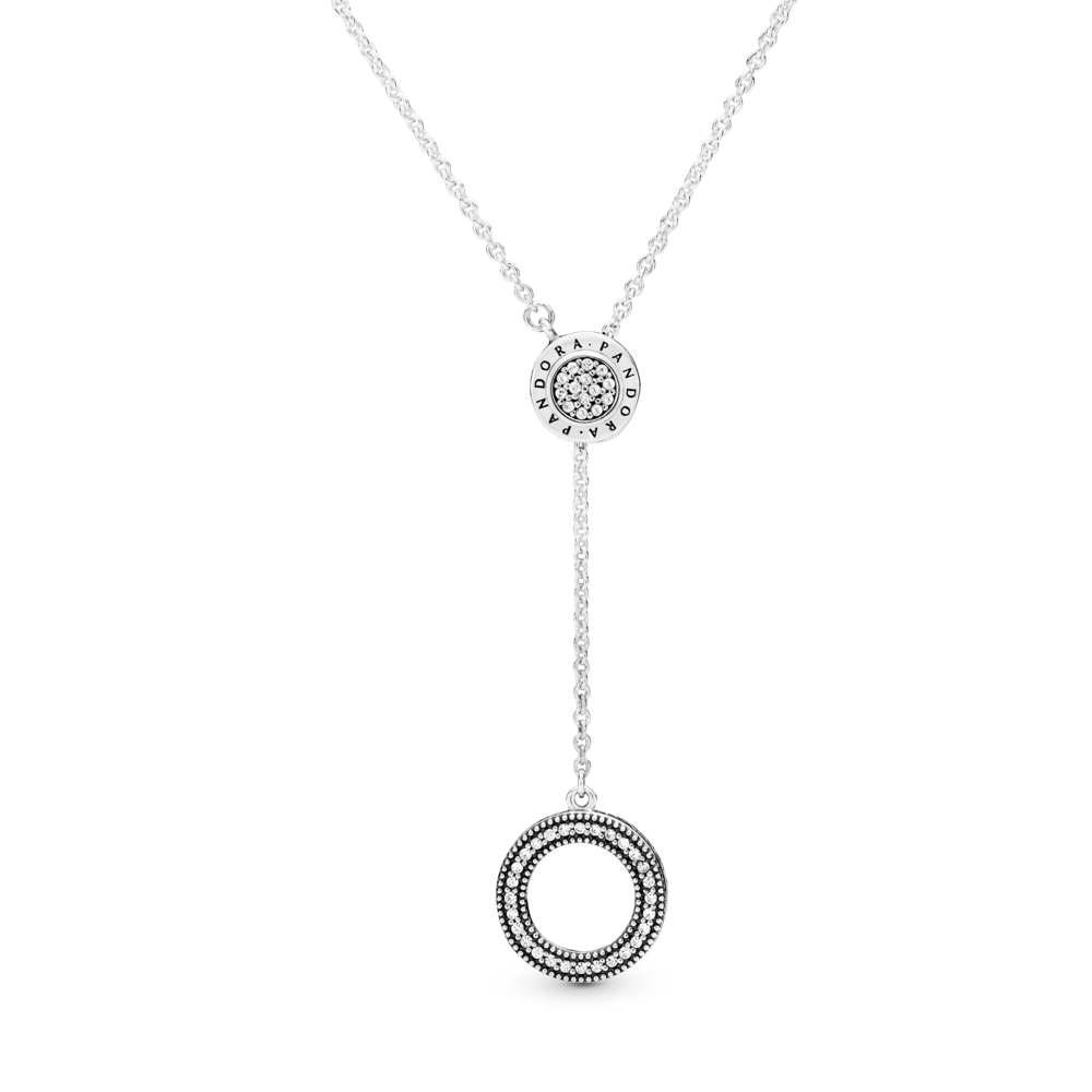 Collar círculo colgante, ajustable