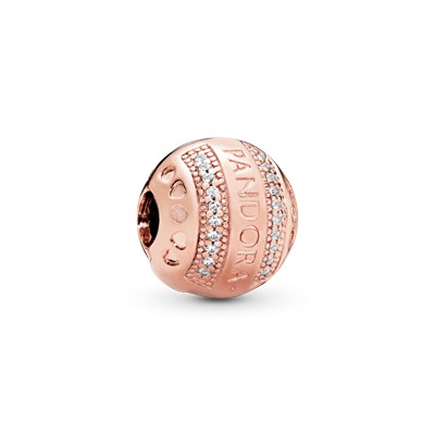 Charms redondo rose (Separador/Tope)