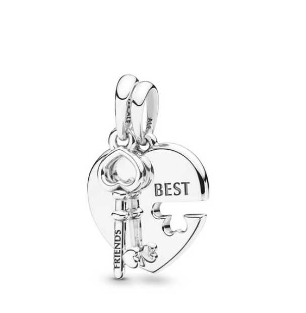Charm Best Friends con Llave