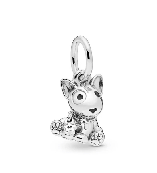 Charm colgante Cachorro bull terrier (Perro)