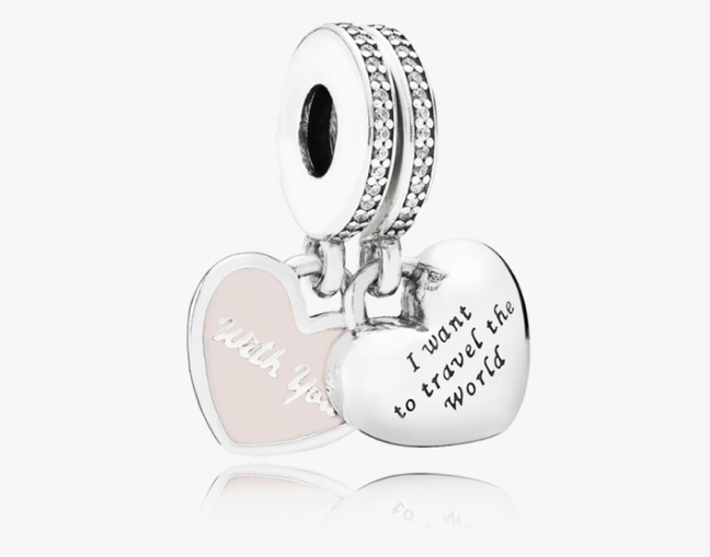Charms I want to travel the world with you (Quiero viajar por el mundo contigo)