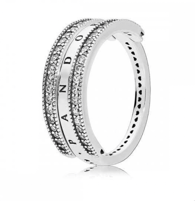 Anillo Pavé Brillante