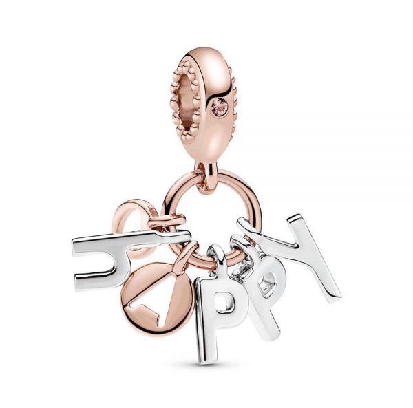 Charms Colgante Happy Rose