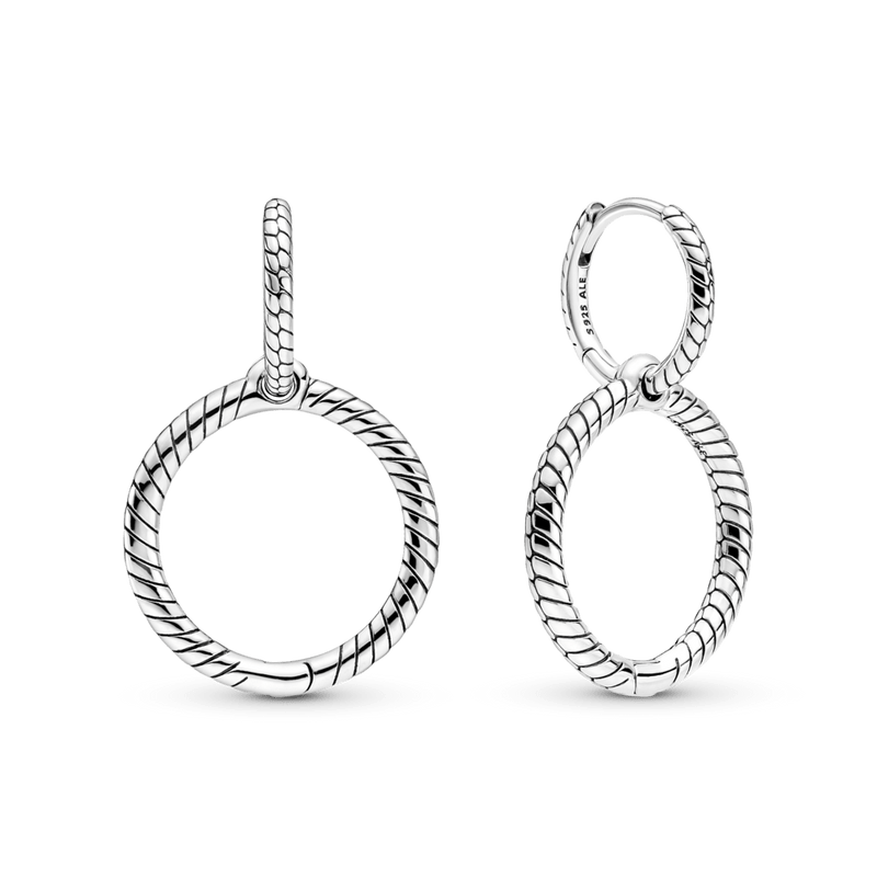 Aros de Argolla doble para Charms