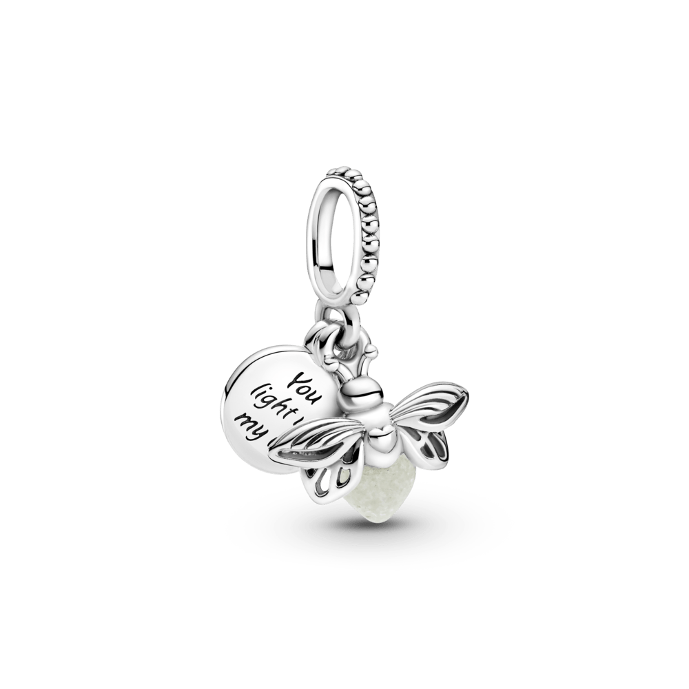 Charms Colgante Luciérnaga que brilla en la oscuridad