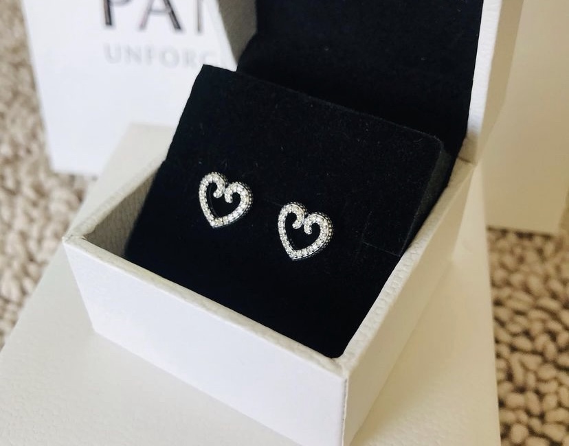 Aros de corazón