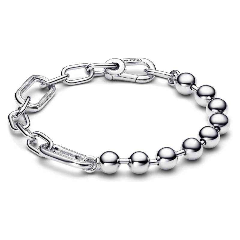 Pulsera De Eslabones y Esferas