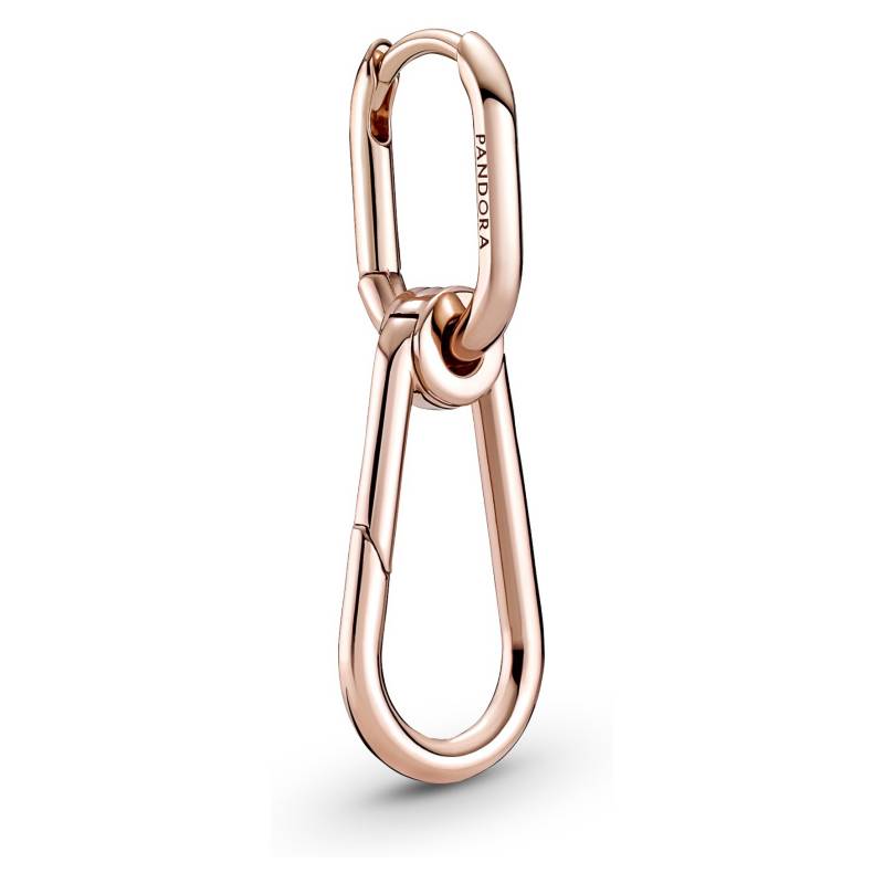 Aros de eslabón Para Charms en Rose (Par)