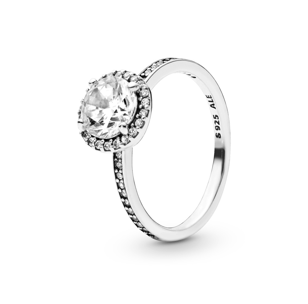 Anillo Redondo Hallo Brillante
