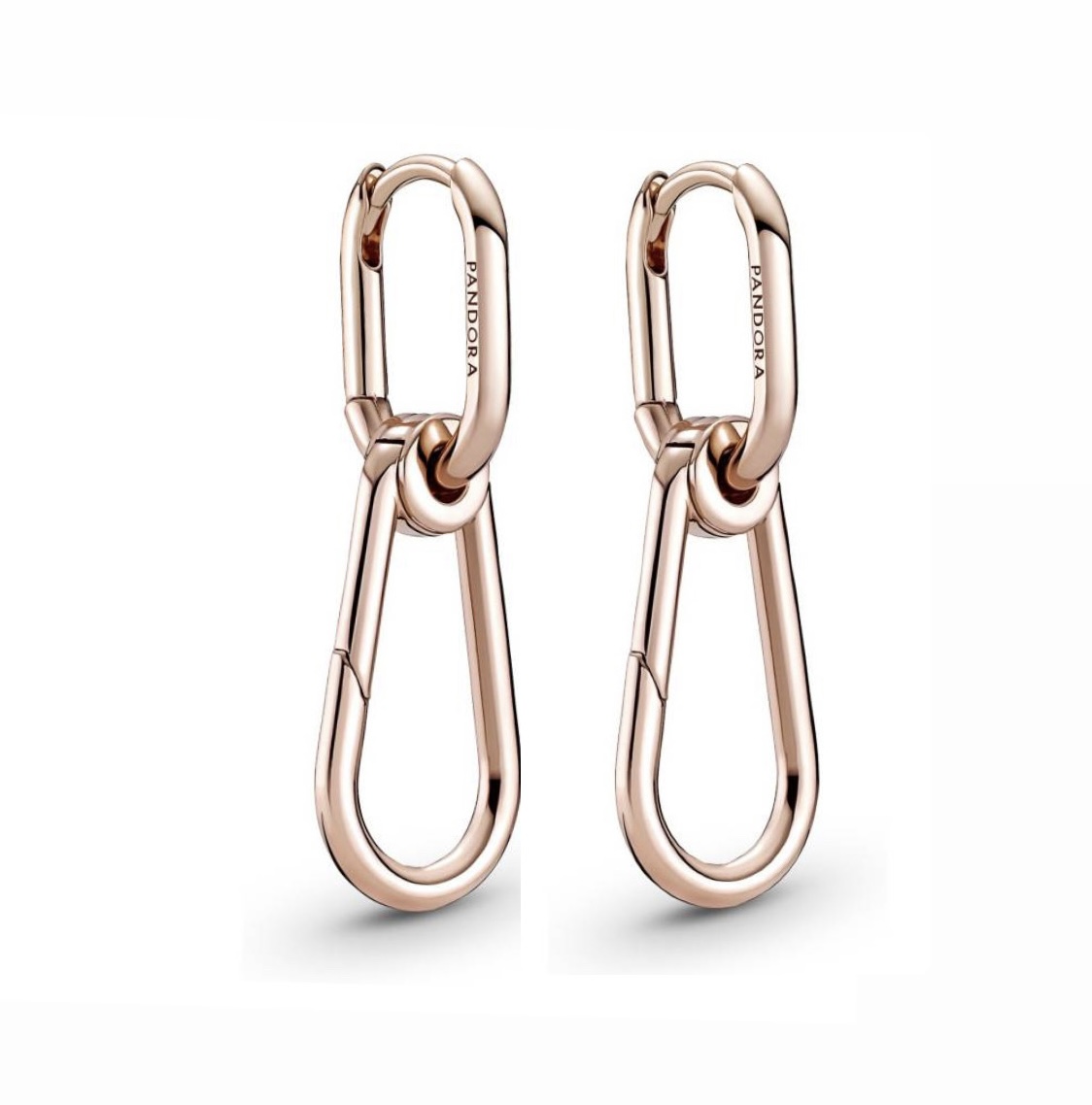 Aros de eslabón Para Charms en Rose 