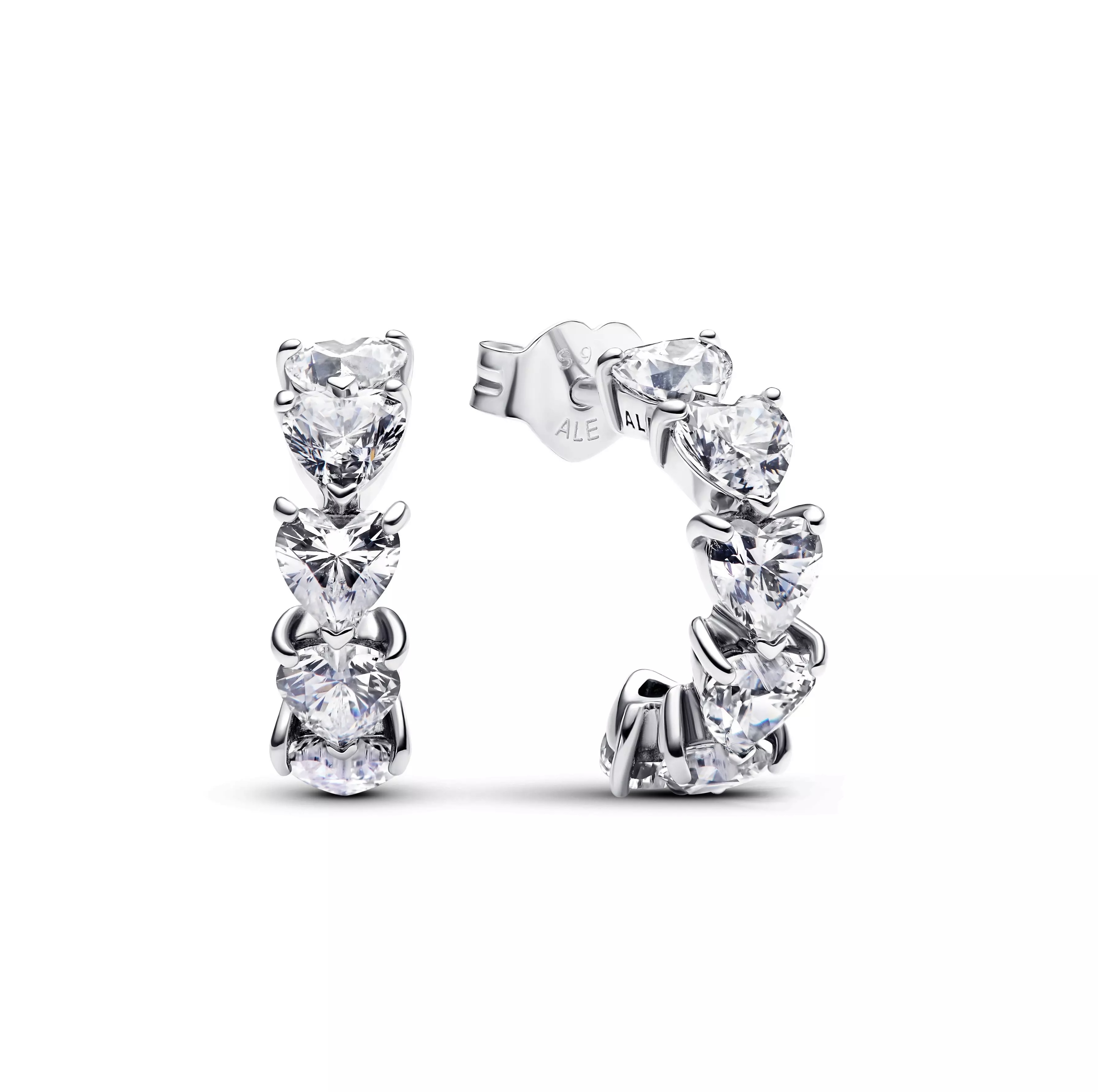 Aros Abiertos Corazones Brillantes