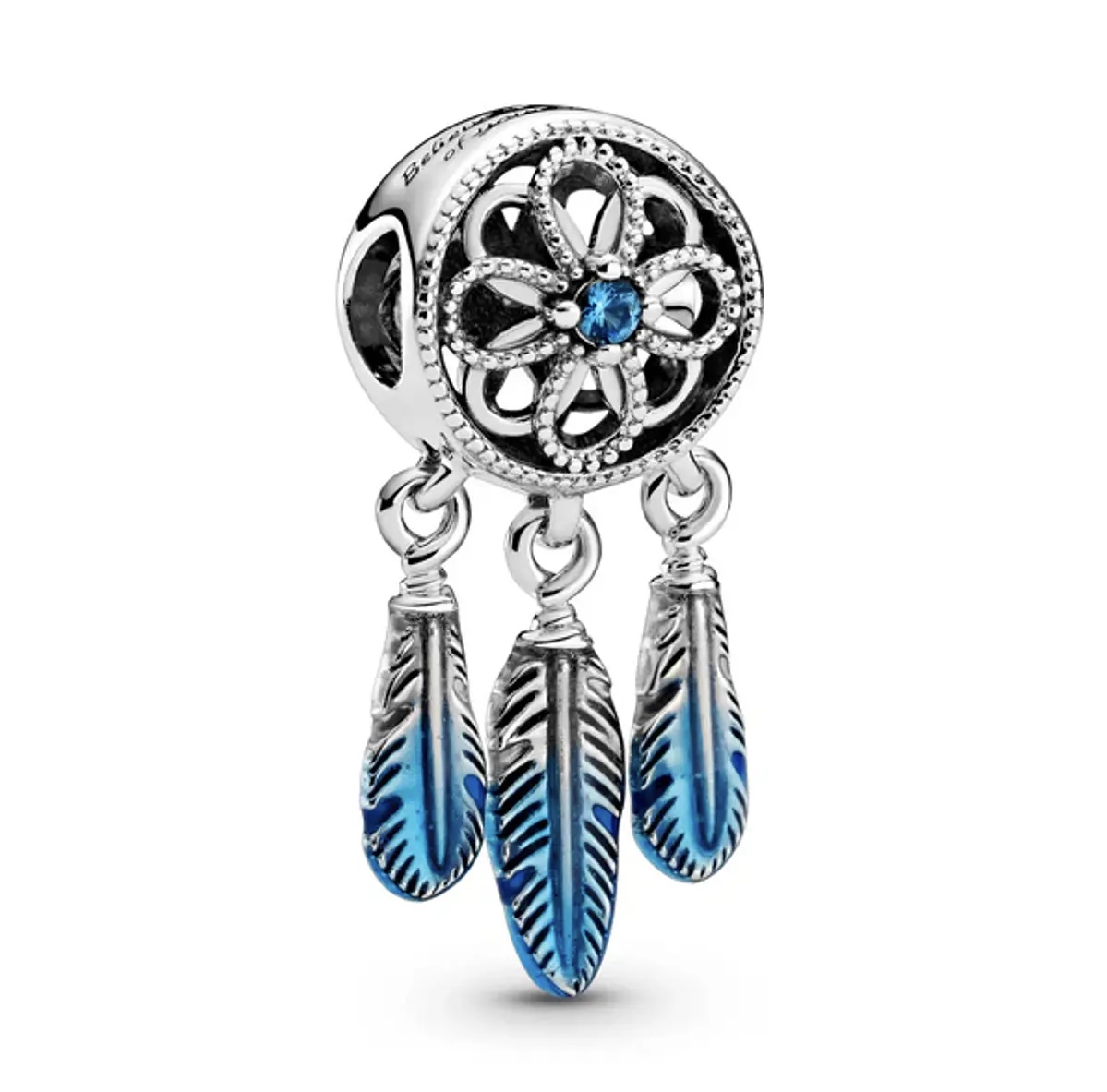 Charm Atrapasueños esmaltado azul