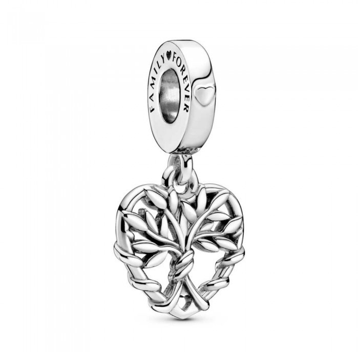 Charm colgante Corazón Árbol de familia