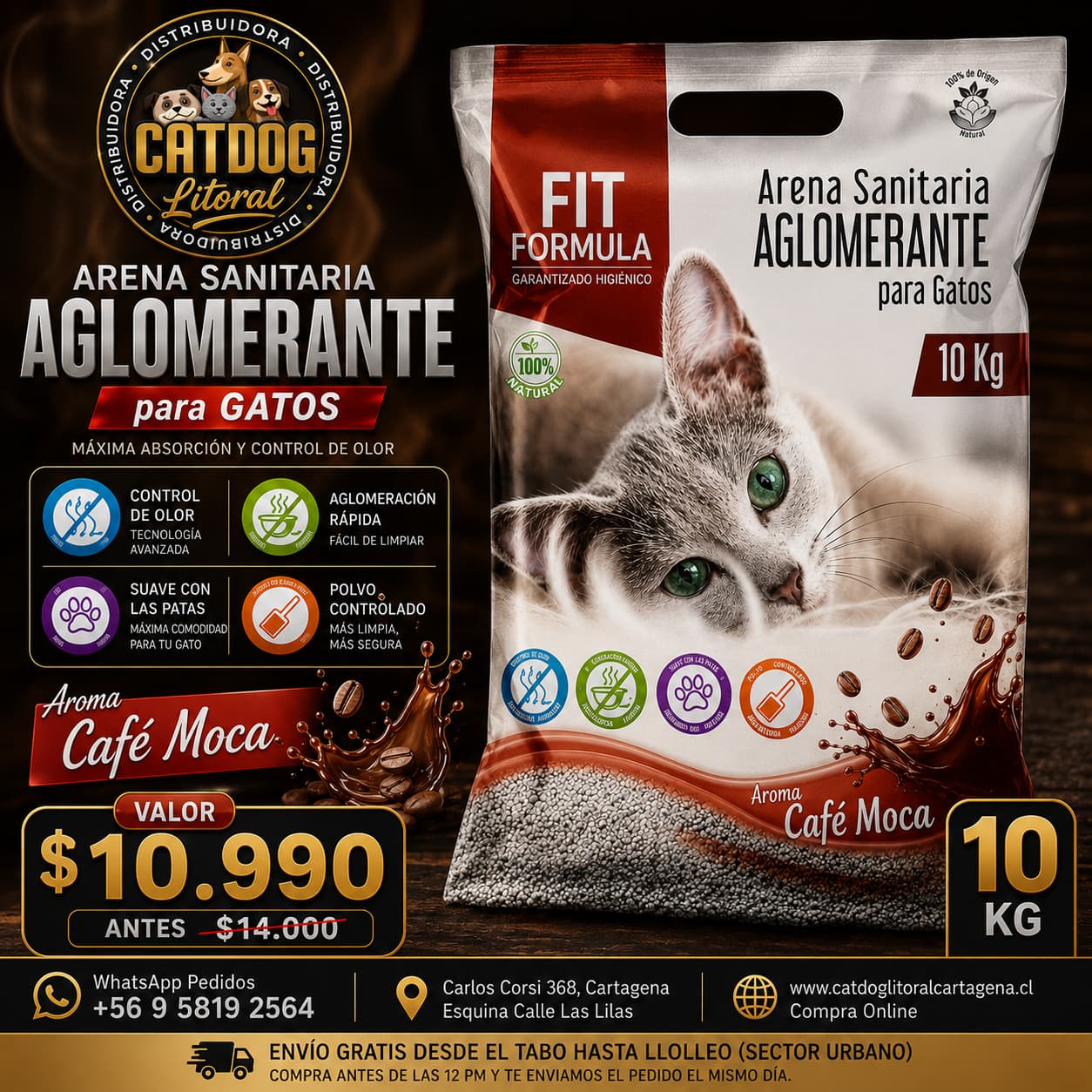 10 KG CAFE MOCA ARENA FIT FORMULA 