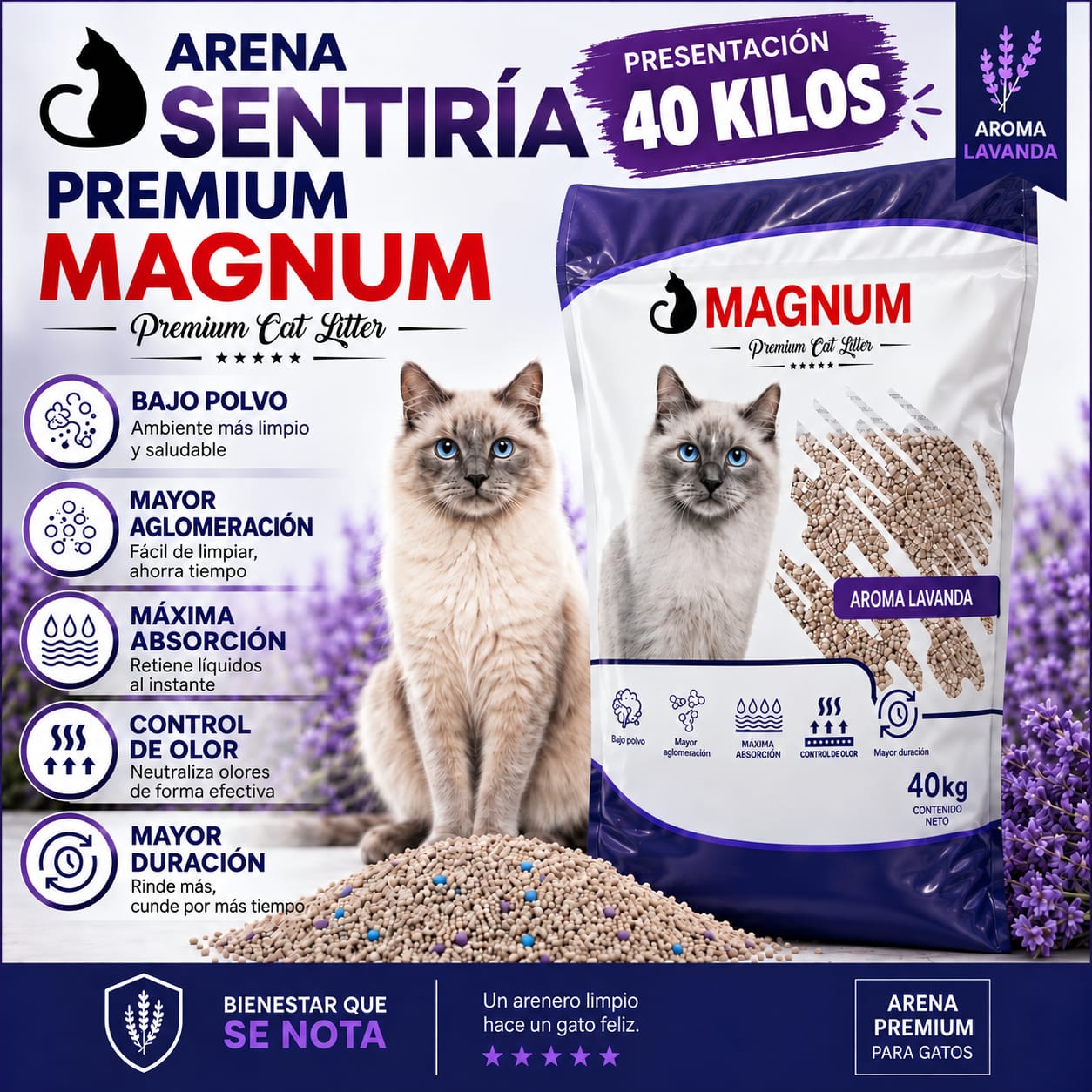 40 KG MAGNUM ARENA PREMIUM