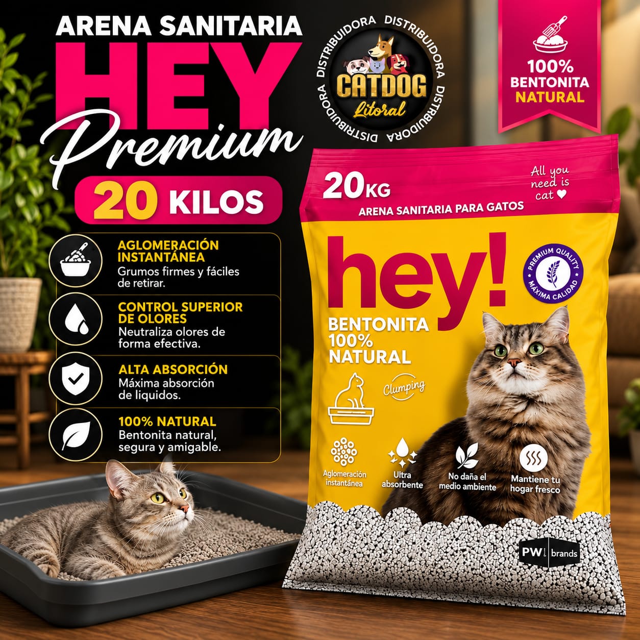 20 KG ARENA HEY PREMIUM 