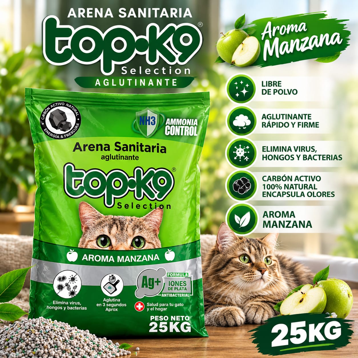 25 KG MANZANA ARENA TOKP9