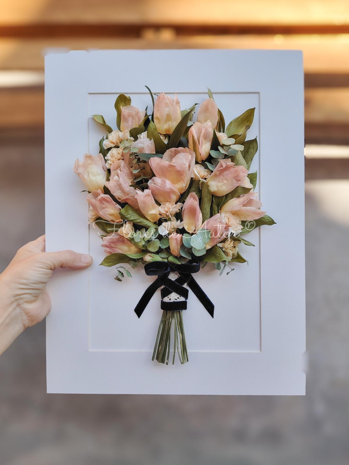 Tulipanes disecados