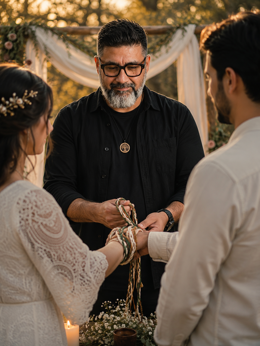 CEREMONIA SIMBÓLICA “HAND FASTING & RITUAL DE ANCESTROS”