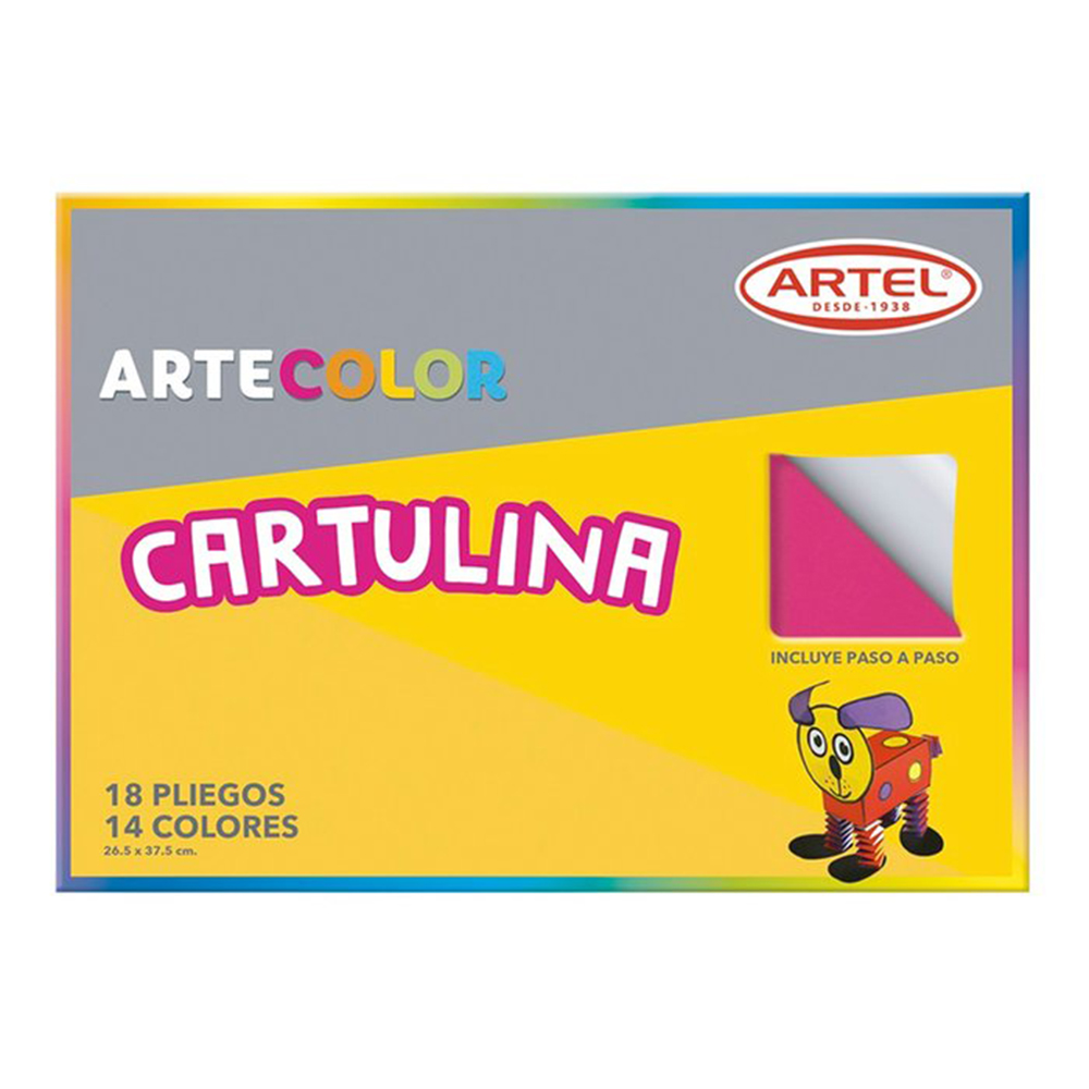 Estuche Artecolor Cartulina Artel