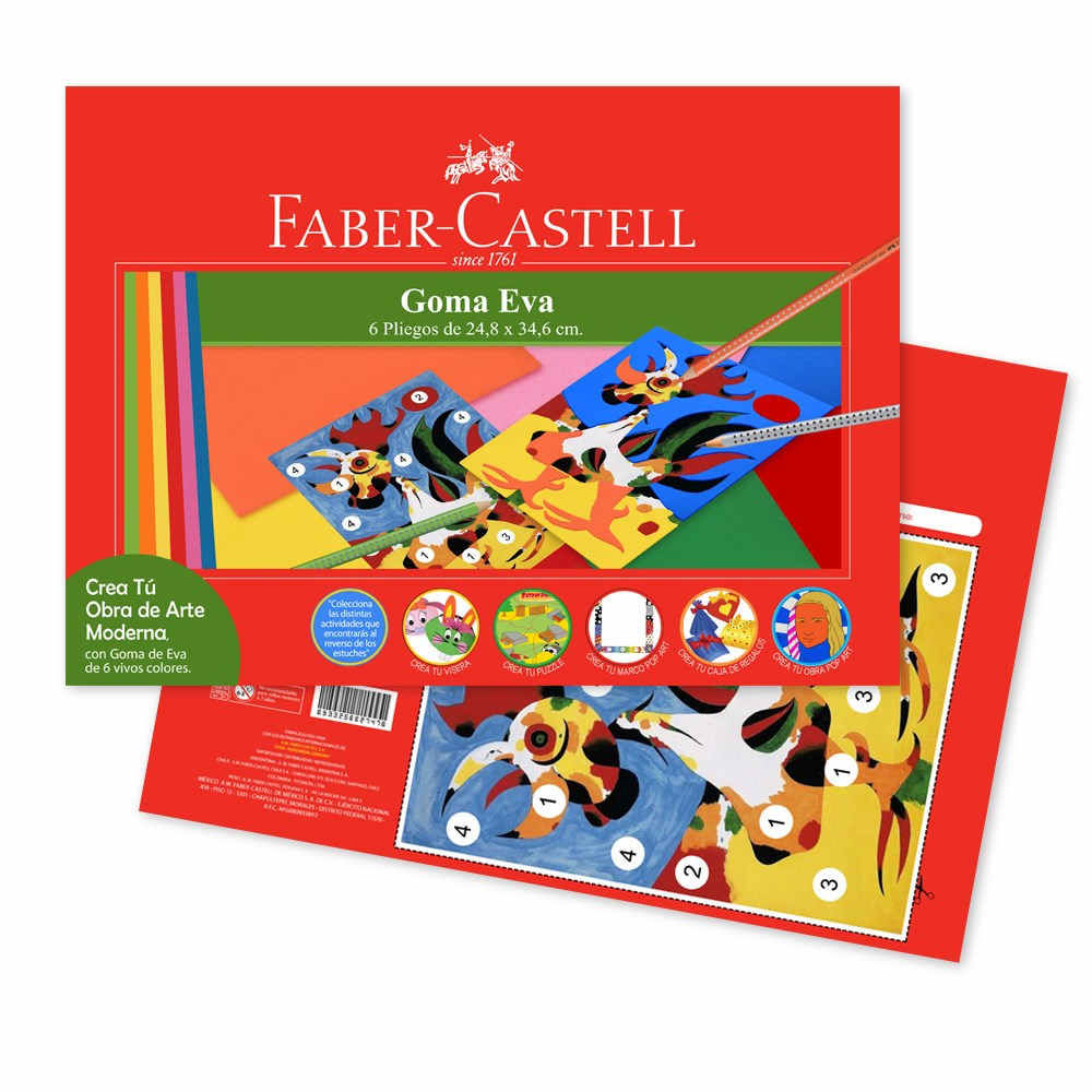 Estuche de Goma Eva Faber Castell