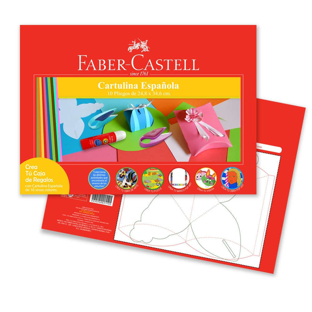 Estuche de Cartulina Española Faber Castell