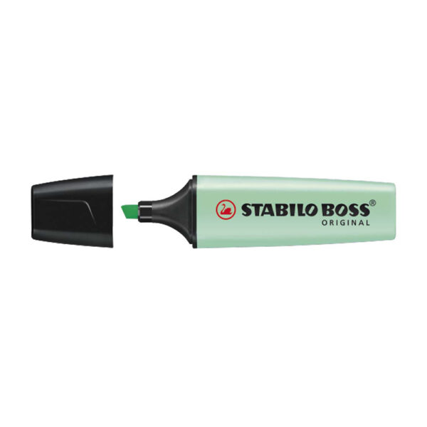 Destacador Boss Menta Pastel