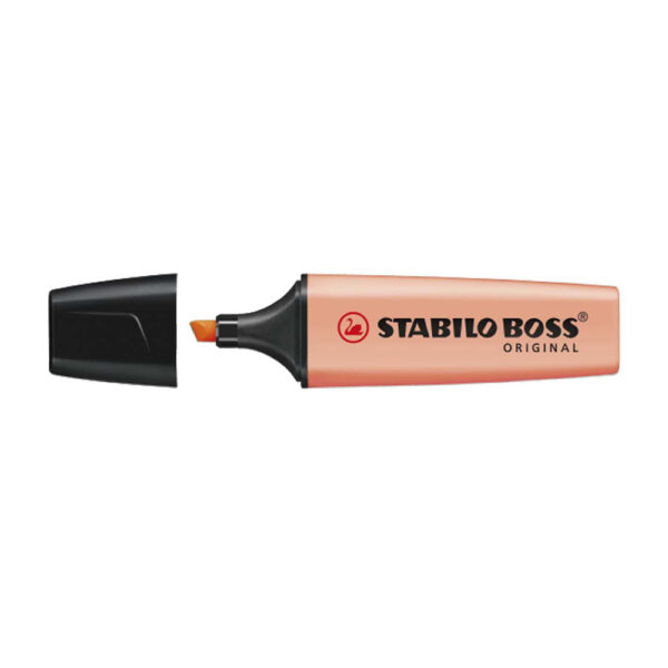Destacador Boss Naranja Pastel