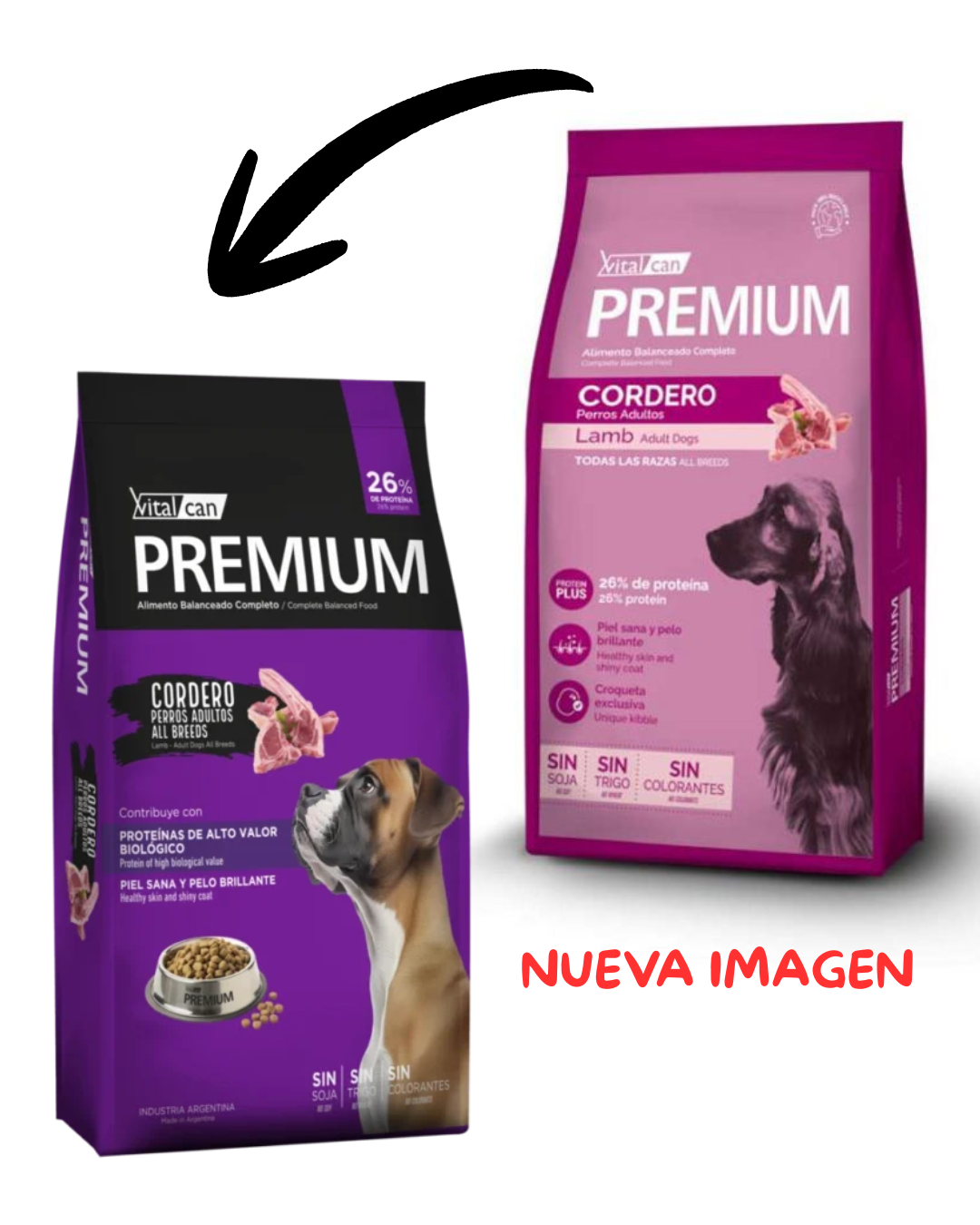 20 kg VITALCAN PREMIUM CORDERO perro adulto