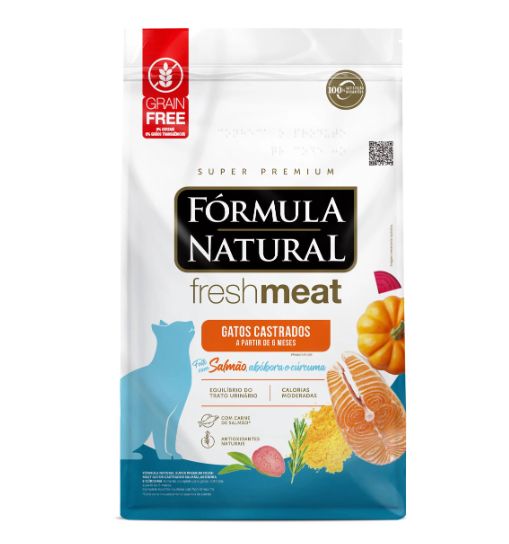 1 kg Formula Natural Gato Castrado Salmon