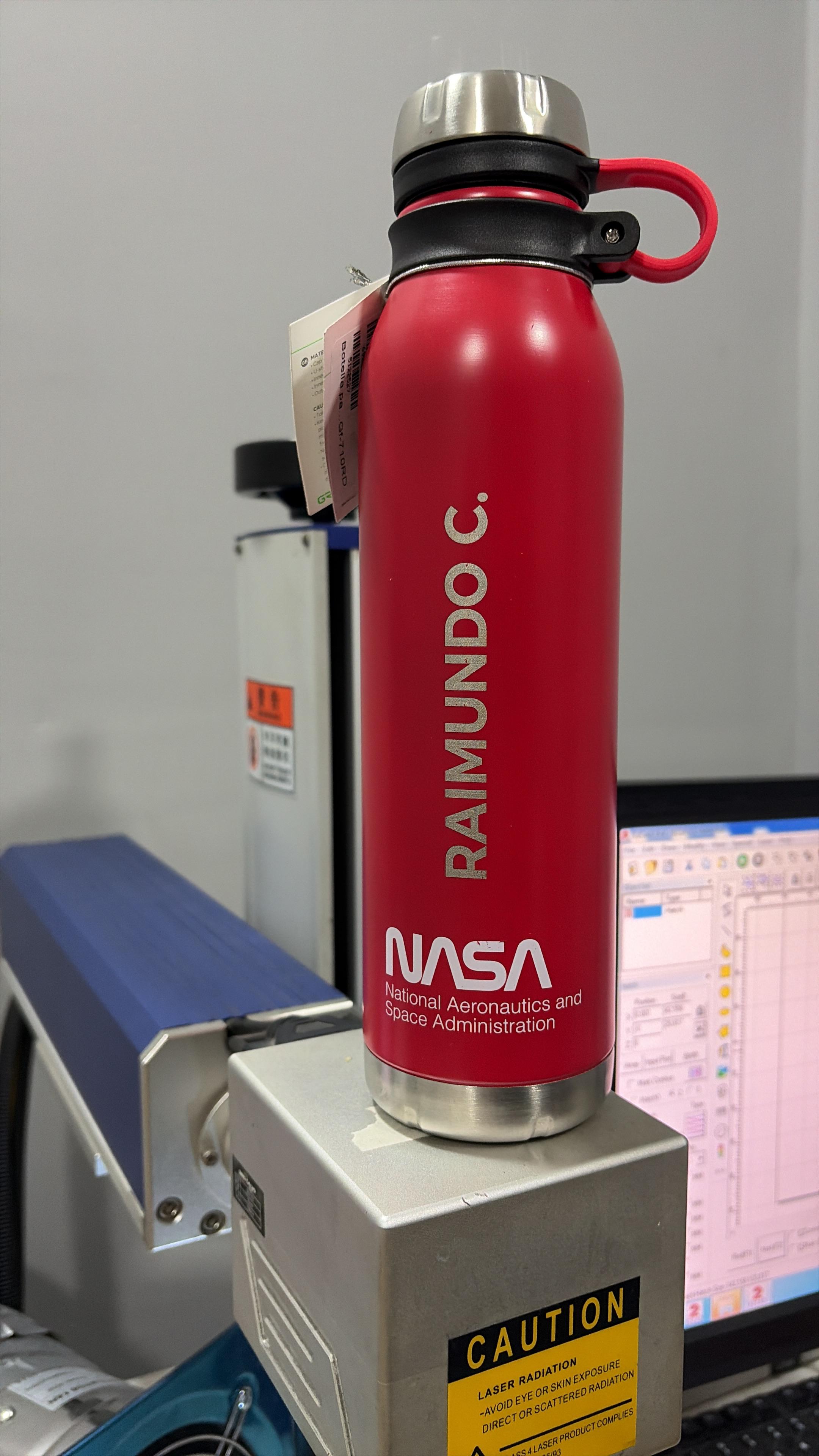 GRABADO LASER DE BOTELLAS