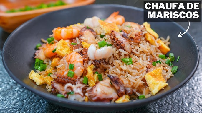 arroz chaufa de mariscos